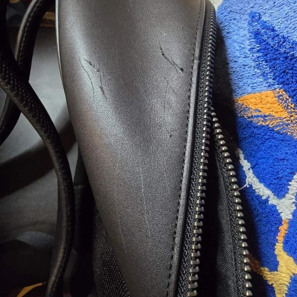 Coach Black Backpack